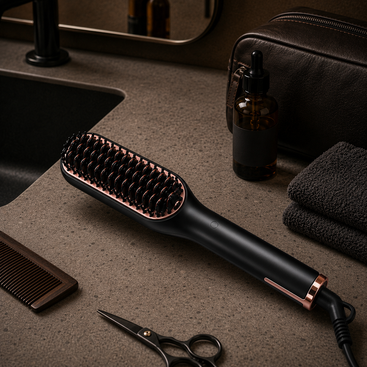 Peigne Chauffant à Barbe en Céramique — Iyya™