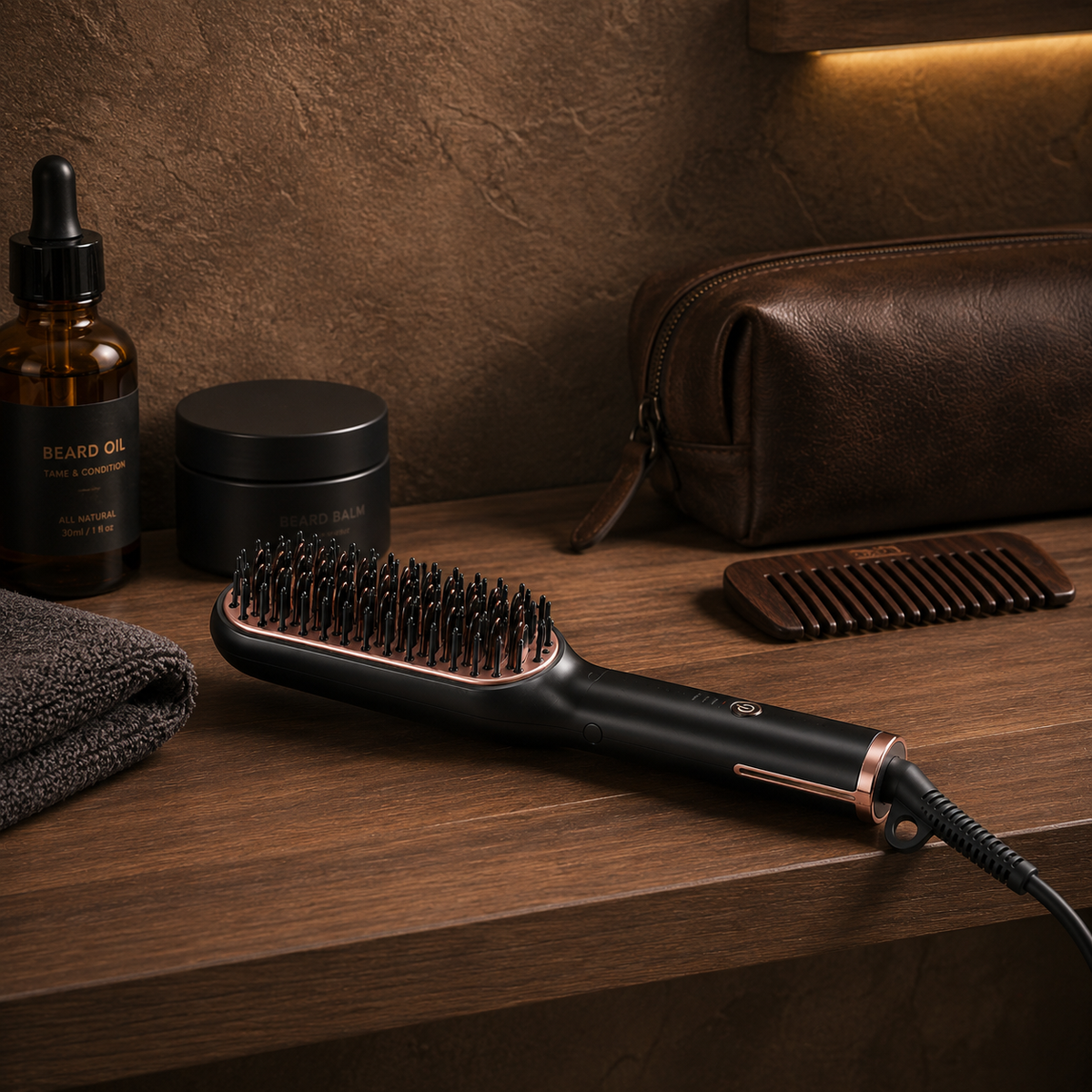 Peigne Chauffant à Barbe en Céramique — Iyya™